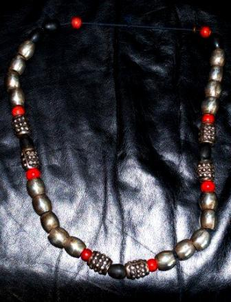 Antique Omani silver necklace